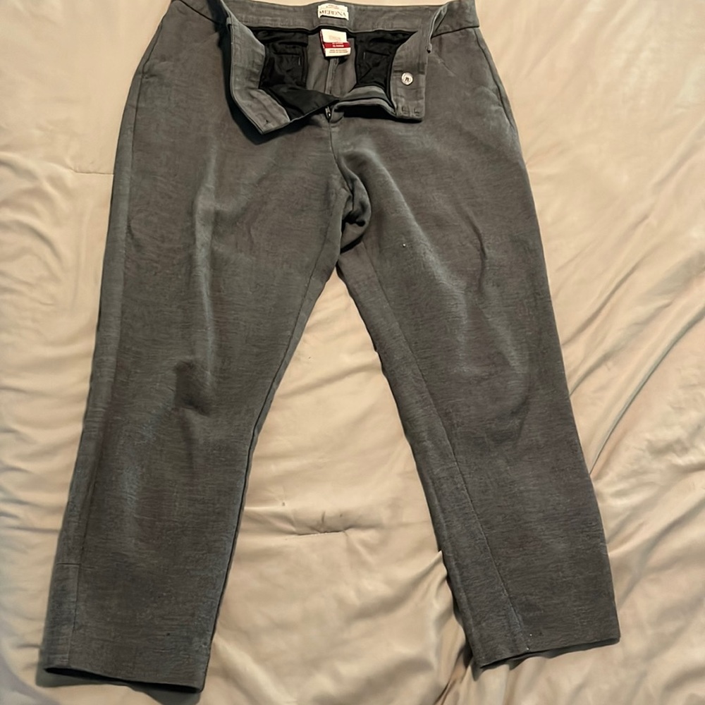 Gray business pants